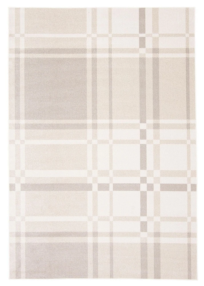 Tapis Lavable ECARPET à Carreaux pour Chambre, Salon, Chambre d'Enfant, Couloir