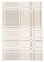 Tapis Lavable ECARPET à Carreaux pour Chambre, Salon, Chambre d'Enfant, Couloir