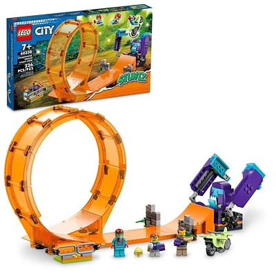 LEGO City Stuntz Smashing Chimpanzee Stunt Loop 60338 Toy Building Kit (226 Pieces)