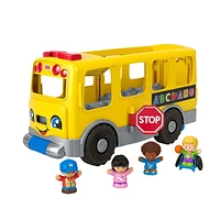 Fisher-Price Little People Big Yellow School Bus - Bilingual Edition, Ages 1-5