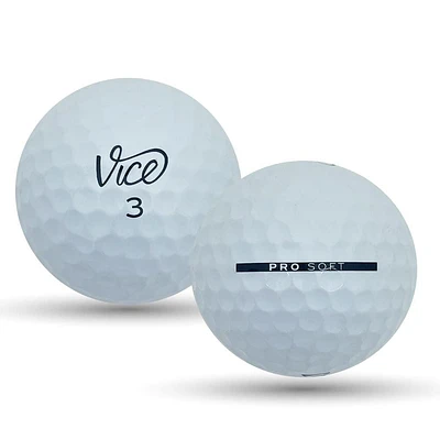 Mulligan - 96 balles de golf récupérées Vice  5A, Blanc