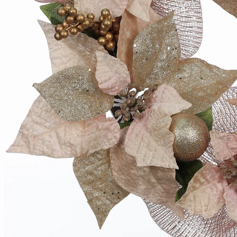 Holiday Time 16" Plastic Wreath
