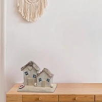 Décor De Maison Nautique Double En Bois