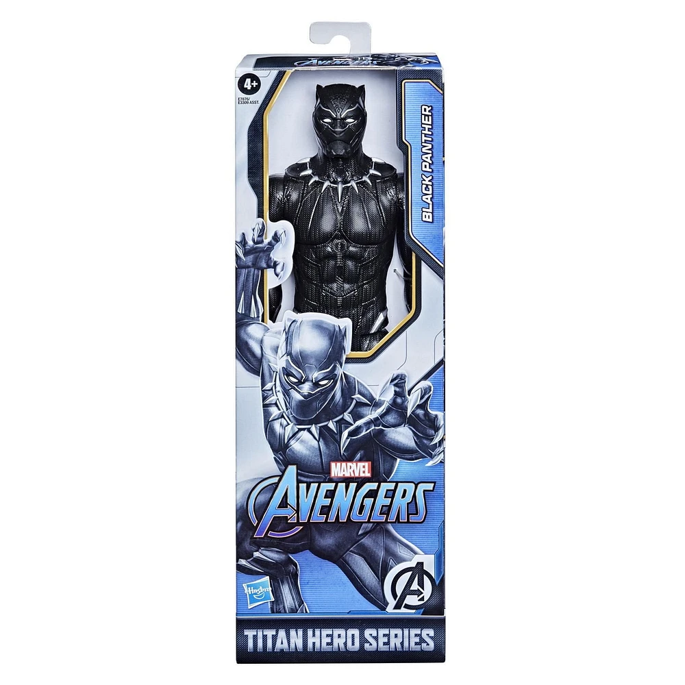 Marvel Avengers Titan Hero Series, figurine Black Panther de 30 cm, inspirée de l'univers Marvel, pour enfants à partir de 4 ans
