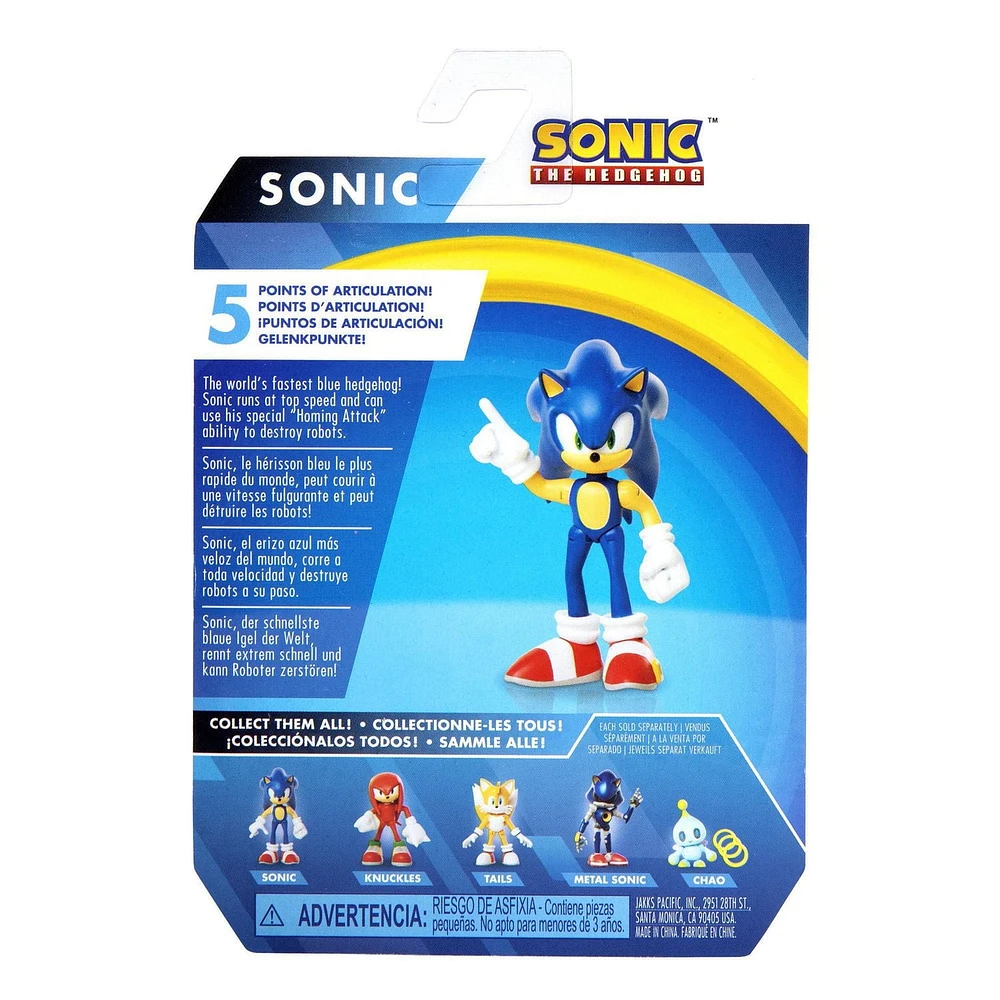 Figurines Sonic 2,5 Pouces - Sonic moderne