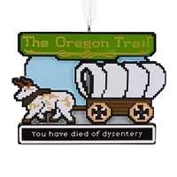 Décoration Hallmark de Noël (Jeu vidéo, The Oregon Trail)