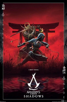 Assassin's Creed: Shadows - Key Art Wall Poster, 22.375" x 34"