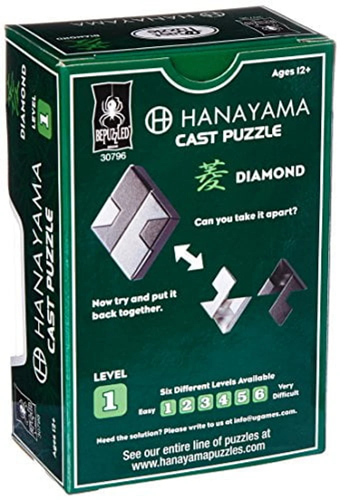 Hanayama Diamond Brain Teaser Puzzle