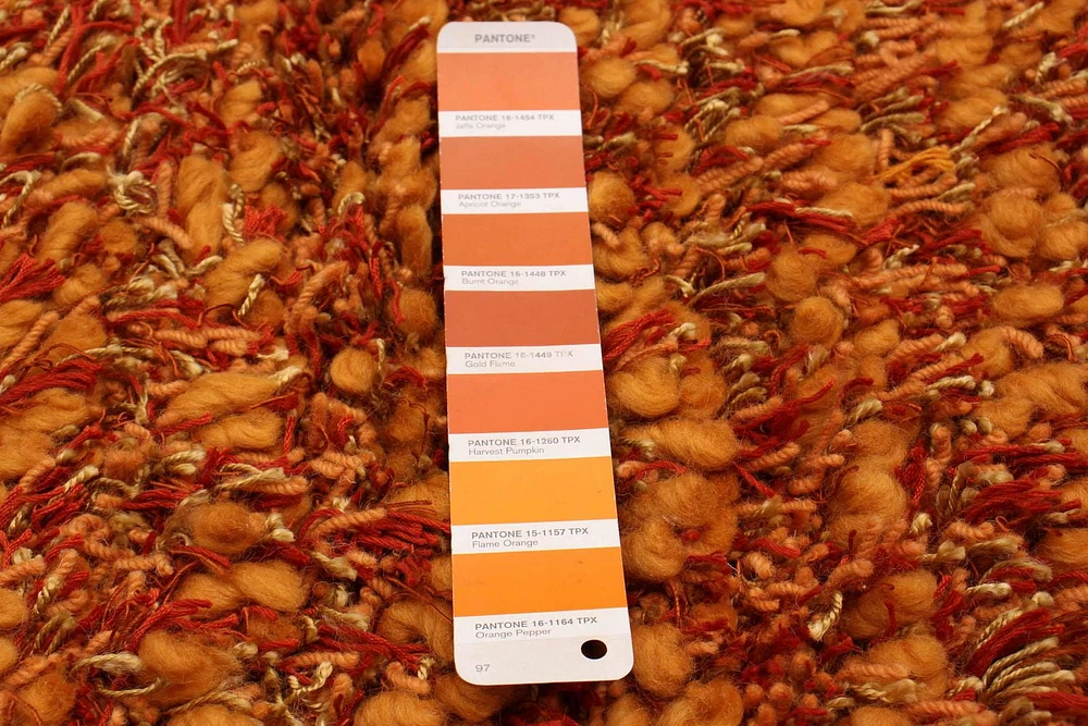 ECARPETGALLERY Sienna Orange Rug 5'0" x 8'0"