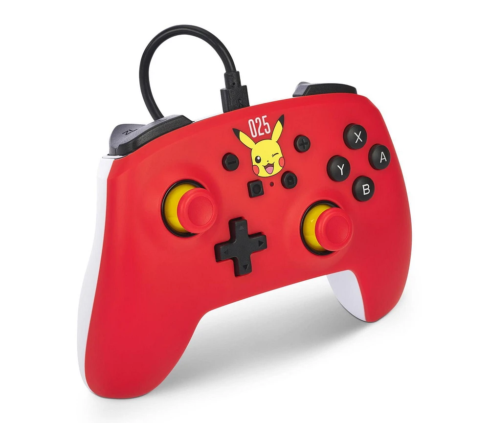 PowerA Wired Controller for Nintendo Switch - Laughing Pikachu