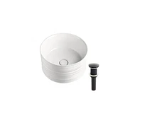 DROP Bath and Kitchen DR091351 Bathroom Vessel Sink Set