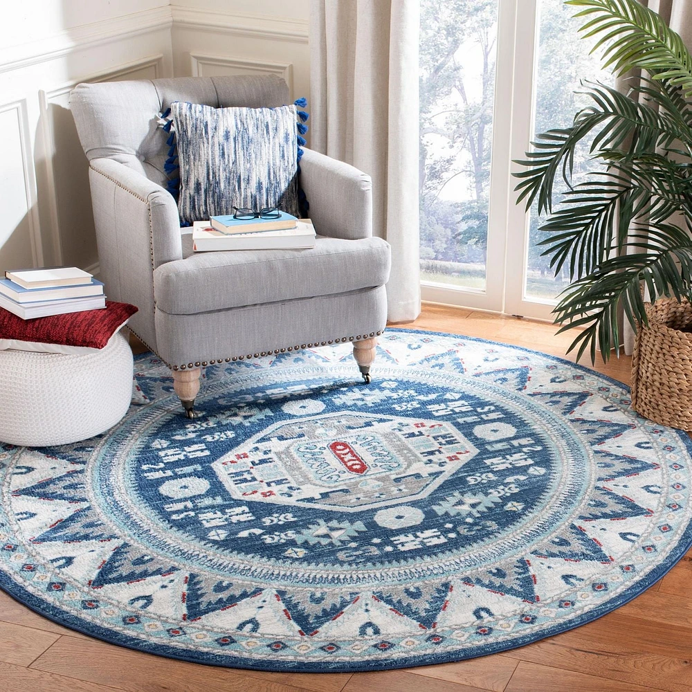 Safavieh Kazak Diarmait Geometric Area Rug