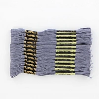 DMC Cotton 6 Strand Floss 8m - Grey/Silver, 6 Strand