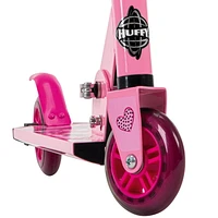 Disney Minnie Girls' Inline Folding Aluminum Scooter, by Huffy, pink, Ideal for ages 5+