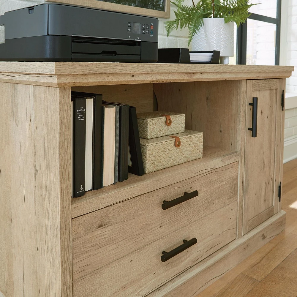 Sauder® Collection Mason Peak™ Crédence, Finition Prime Oak™, 427836