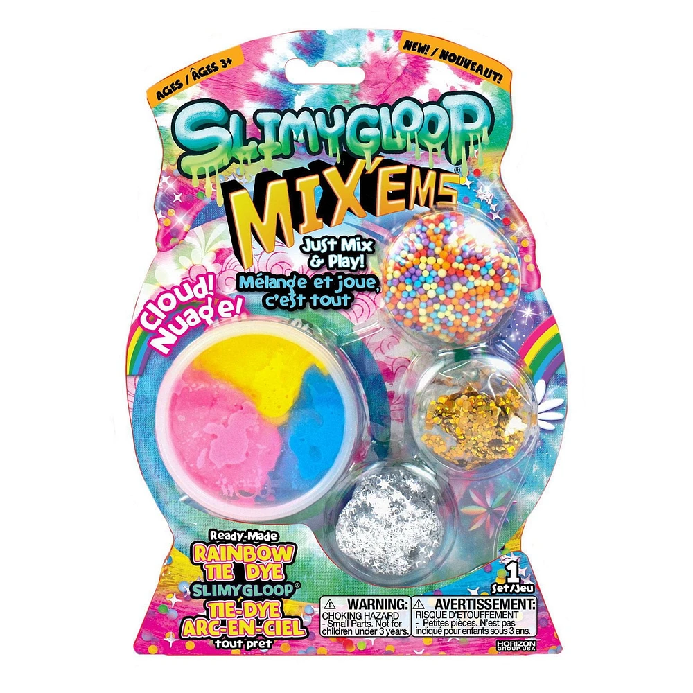 SLIMYGLOOP Mix’Ems Rainbow Tie Dye