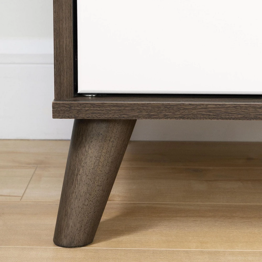 Meubles South Shore, collection Yodi, Table de chevet 2 tiroirs