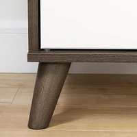 Meubles South Shore, collection Yodi, Table de chevet 2 tiroirs