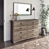 Prepac Commode à huit tiroirs