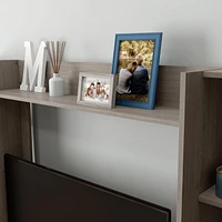 Sauder La Collection Beginnings Meuble, Finition Silver Sycamore, 428240