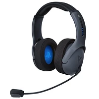 PDP PS4 LVL50 Wireless Stereo Gaming Headset, Grey, 051-049-NA-LIC