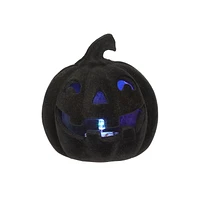 Citrouille noire sur le thème d’Halloween pour les décorations d’intérieur d’Halloween