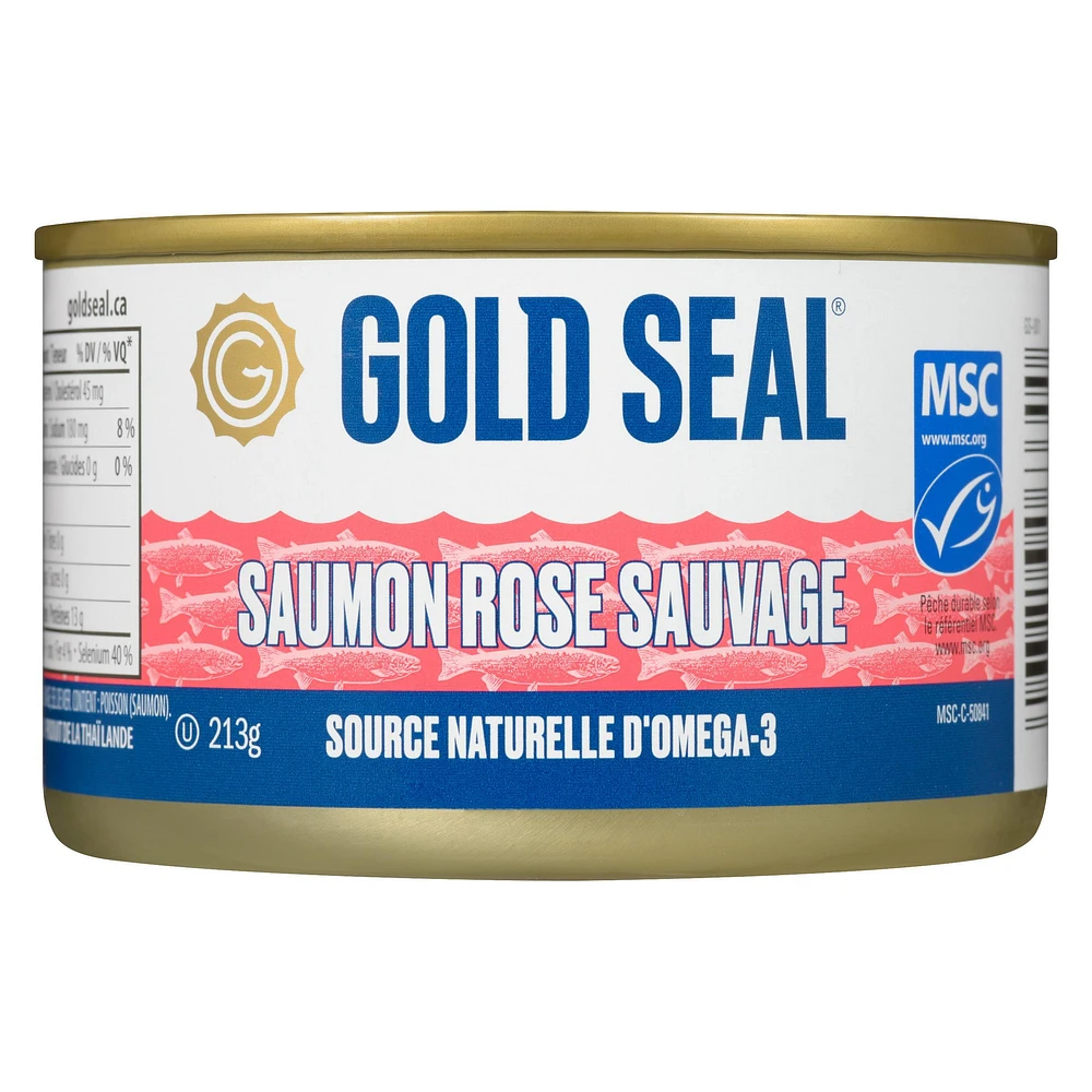 Gold Seal Wild Pink Salmon, 213g