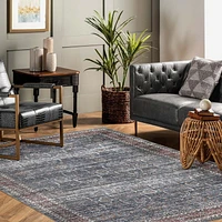 Rug Branch Collection Emir Tapis traditionnel oriental déperlant hydrofuge