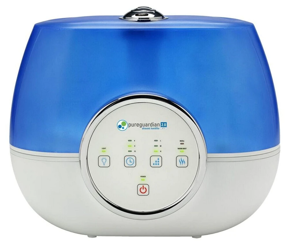 PureGuardian H4810AR 120-hour 7.57 L (2 gal.) Ultrasonic Warm and Cool Mist Humidifier
