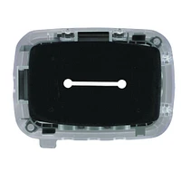 Couvercle résistant aux intempéries en plastique extra-résistant Intermatic, simple groupe, Vrt/Hrz, 2,75" transparent - paquet de 2