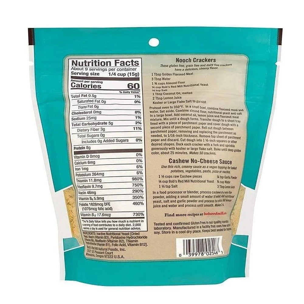 Bob's Red Mill Levure Alimentaire Nutritionnelle 142GR