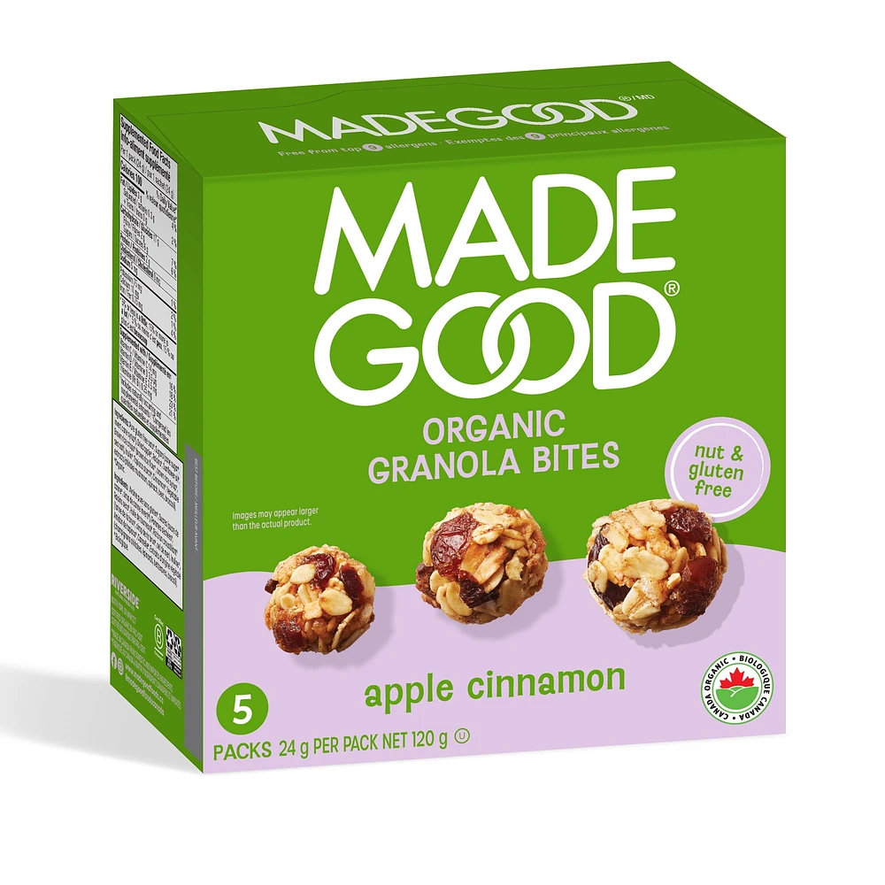MadeGood Apple Cinnamon Granola Minis 5pk, 5 x 24 g