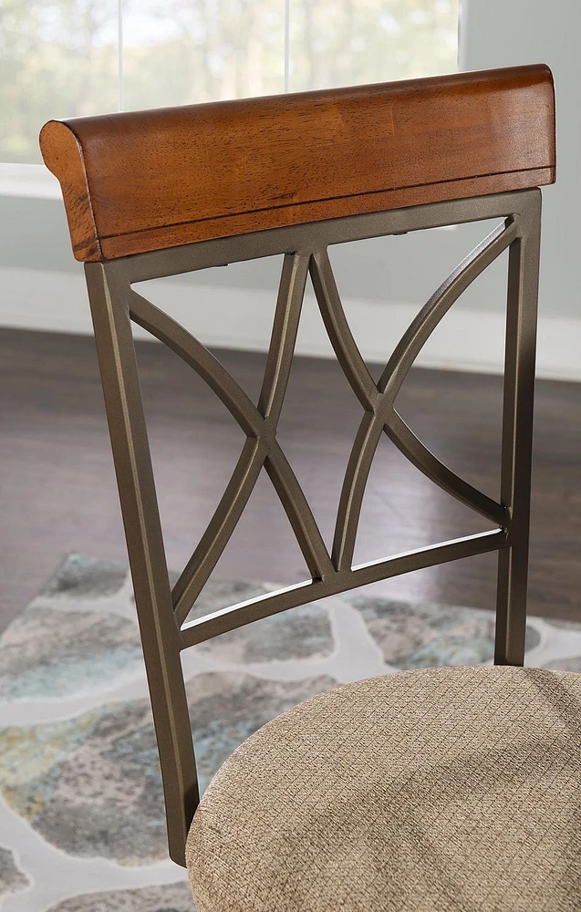 Montez Tabouret de Comptoir Pivotant
