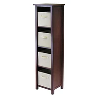 Winsome Verona 4-Section Storage Set - 94861