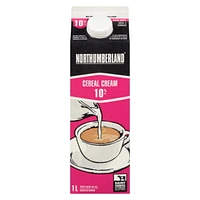 Northumberland 10% Cereal Cream, 1 L