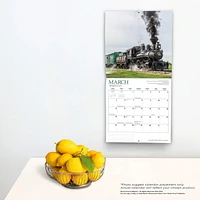 Canadian Trains | 2023 12x24 Inch Square Wall Calendar