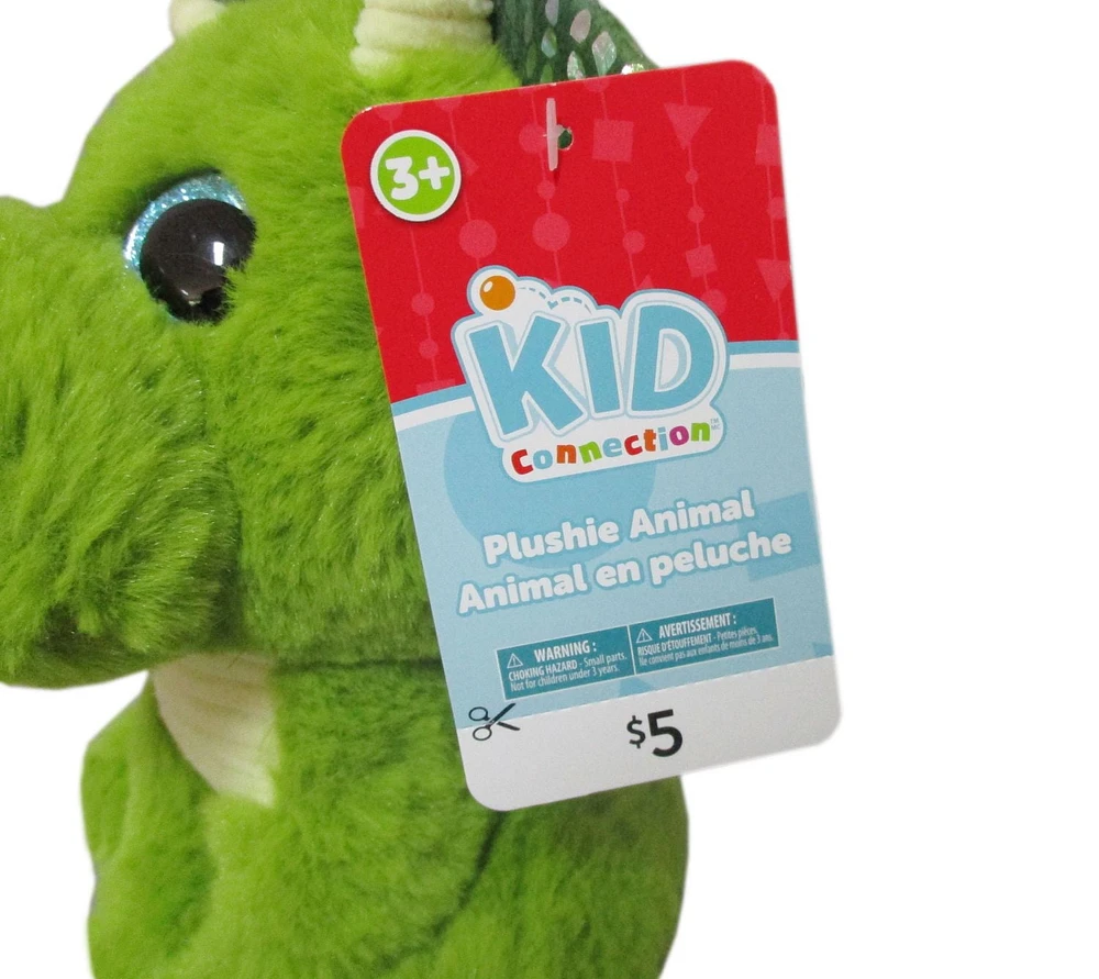 Kid Connection Stuffed Animal  Plush Dino   , 7.5inch