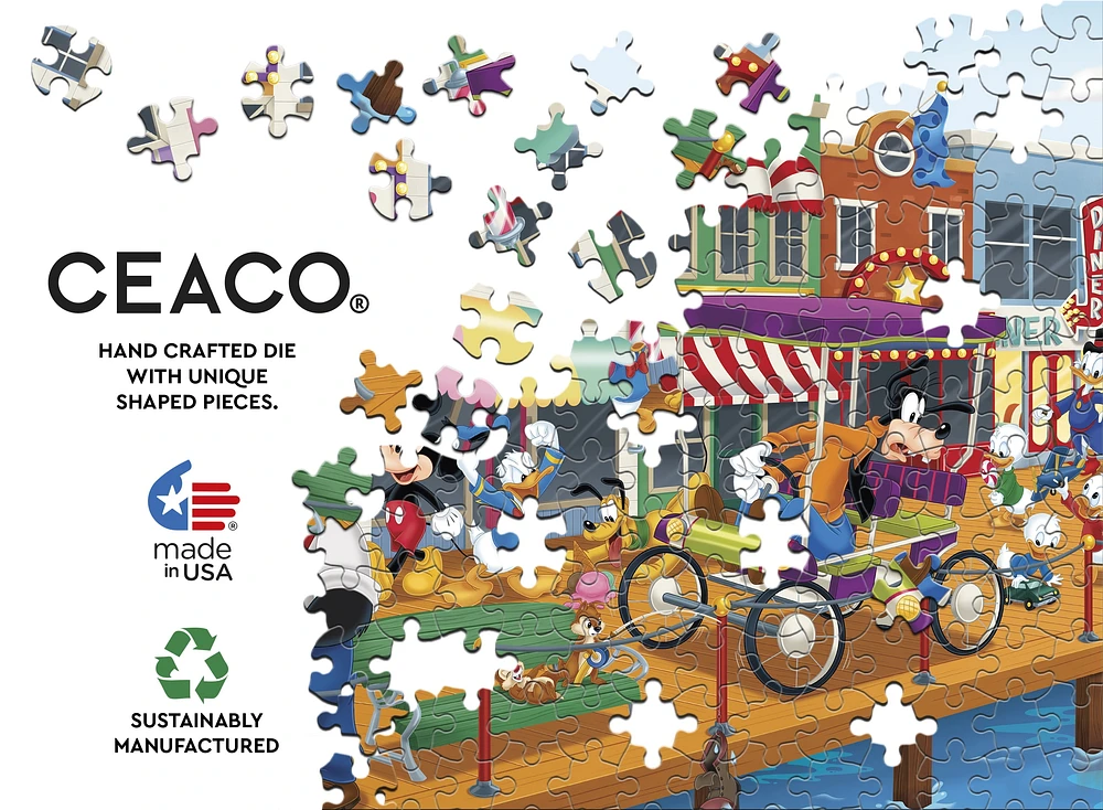 Ceaco Le puzzle Disney Mickey and Friends Boardwalk Fun - en 1500 pièces