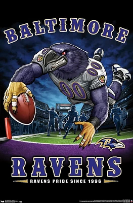 NFL Baltimore Ravens - End Zone 17 Wall Poster