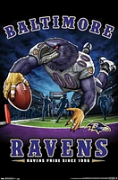 NFL Baltimore Ravens - End Zone 17 Wall Poster