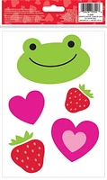 Mello Smello Frog Super Gel Clings - 1 Sheet