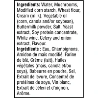 Soupe condensée Campbell’sMD, Crème de champignons 40% moins de sodium, longue conservation 284 ml