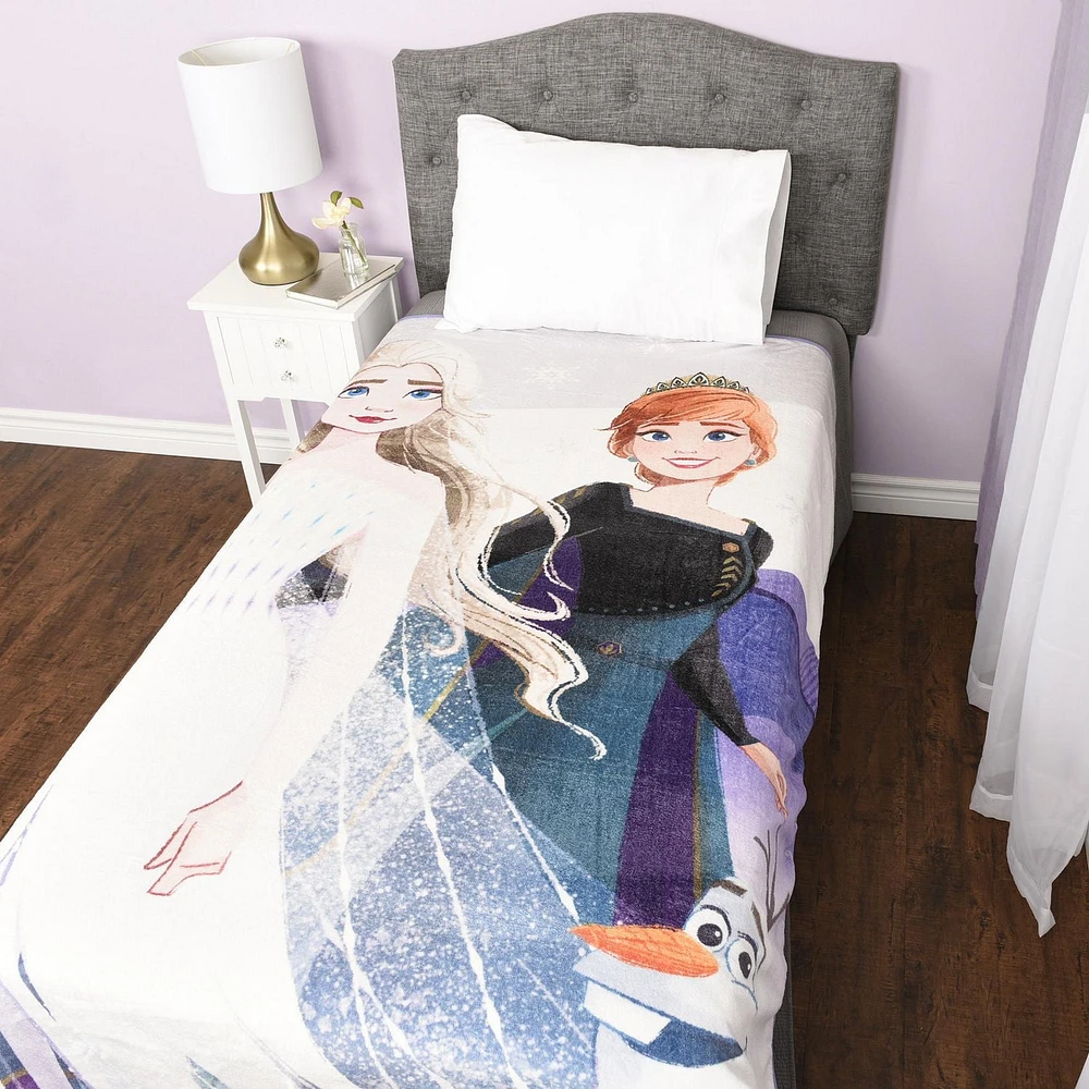 Disney Frozen Jeté-couverture en mailles Rachel