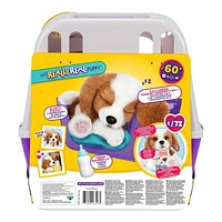 Petits animaux vivants Mon vrai chiot - Patches le Beagle 1 transporteur inclus