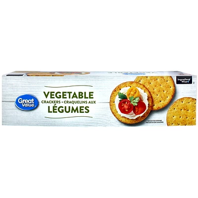 Great Value Vegetable Crackers, 227 g