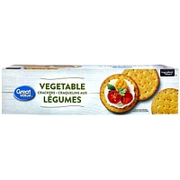 Great Value Vegetable Crackers, 227 g