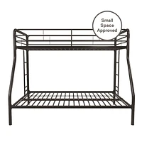 DHP Dusty Twin over Full Metal Bunk Bed