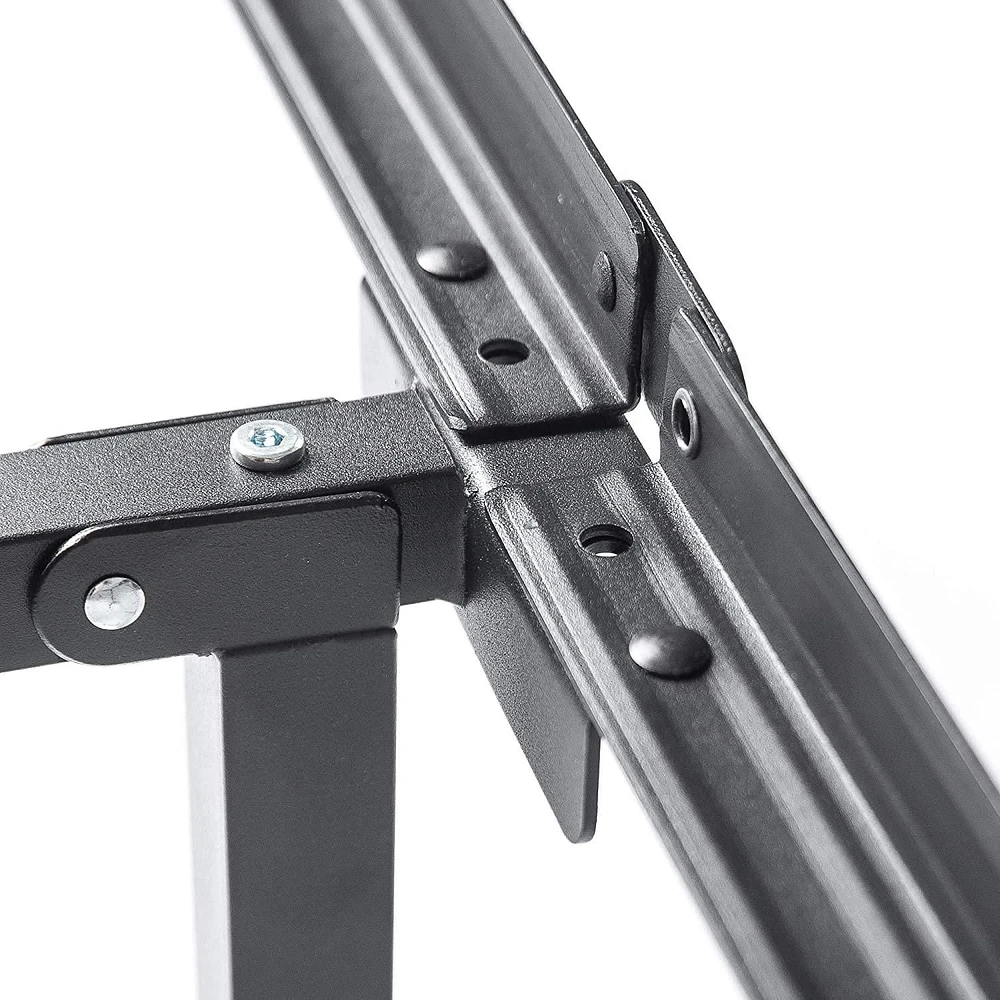 ZINUS Compack Metal Bed Frame / 7 Inch Support Bed Frame for Box Spring and Mattress Set / Black Metal / 5 Years Warranty