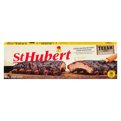 Côtes de dos de porc style Texan St. Hubert 625g