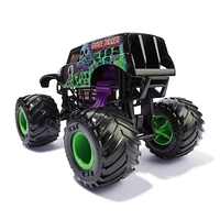 Monster Jam, Monster truck Grave Digger officiel, véhicule en métal moulé à collectionner, échelle 1:24, jouets pour garçons et filles à partir de 3 ans
